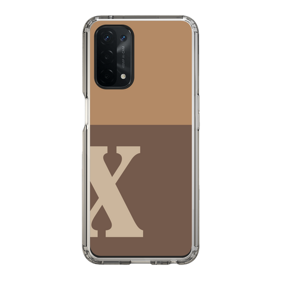 Slim Protection Case［ Original - initial two tone - X brown ］