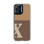 Slim Protection Case［ Original - initial two tone - X brown ］