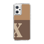 Slim Protection Case［ Original - initial two tone - X brown ］