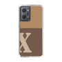 Slim Protection Case［ Original - initial two tone - X brown ］