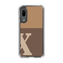 Slim Protection Case［ Original - initial two tone - X brown ］