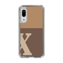 Slim Protection Case［ Original - initial two tone - X brown ］