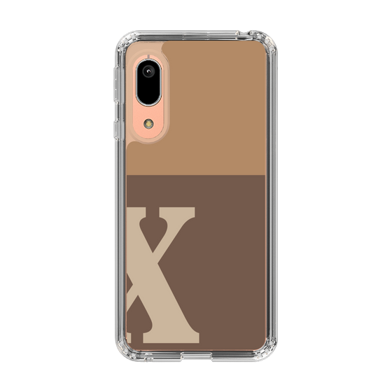 Slim Protection Case［ Original - initial two tone - X brown ］