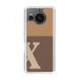 Slim Protection Case［ Original - initial two tone - X brown ］