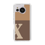 Slim Protection Case［ Original - initial two tone - X brown ］