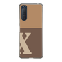 Slim Protection Case［ Original - initial two tone - X brown ］