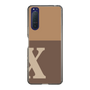 Slim Protection Case［ Original - initial two tone - X brown ］