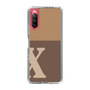 Slim Protection Case［ Original - initial two tone - X brown ］