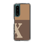 Slim Protection Case［ Original - initial two tone - X brown ］