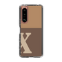 Slim Protection Case［ Original - initial two tone - X brown ］