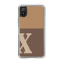 Slim Protection Case［ Original - initial two tone - X brown ］
