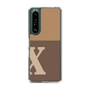 Slim Protection Case［ Original - initial two tone - X brown ］