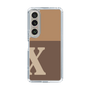 Slim Protection Case［ Original - initial two tone - X brown ］