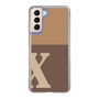 Slim Protection Case［ Original - initial two tone - X brown ］