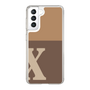 Slim Protection Case［ Original - initial two tone - X brown ］