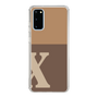 Slim Protection Case［ Original - initial two tone - X brown ］