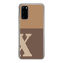 Slim Protection Case［ Original - initial two tone - X brown ］