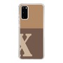 Slim Protection Case［ Original - initial two tone - X brown ］