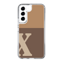 Slim Protection Case［ Original - initial two tone - X brown ］