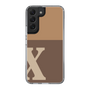 Slim Protection Case［ Original - initial two tone - X brown ］