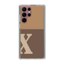 Slim Protection Case［ Original - initial two tone - X brown ］