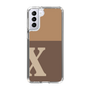 Slim Protection Case［ Original - initial two tone - X brown ］