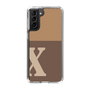 Slim Protection Case［ Original - initial two tone - X brown ］