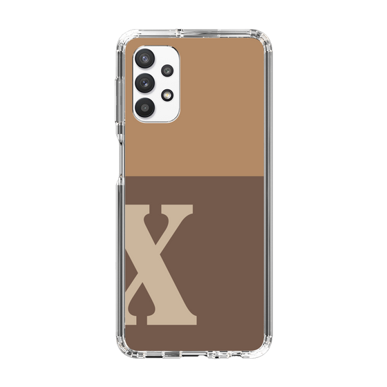 Slim Protection Case［ Original - initial two tone - X brown ］