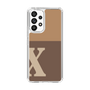 Slim Protection Case［ Original - initial two tone - X brown ］