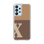 Slim Protection Case［ Original - initial two tone - X brown ］
