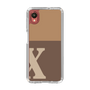 Slim Protection Case［ Original - initial two tone - X brown ］