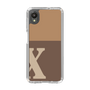 Slim Protection Case［ Original - initial two tone - X brown ］
