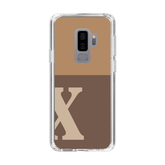 Slim Protection Case［ Original - initial two tone - X brown ］