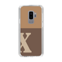 Slim Protection Case［ Original - initial two tone - X brown ］