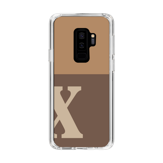 Slim Protection Case［ Original - initial two tone - X brown ］