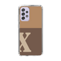 Slim Protection Case［ Original - initial two tone - X brown ］