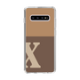 Slim Protection Case［ Original - initial two tone - X brown ］