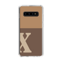 Slim Protection Case［ Original - initial two tone - X brown ］