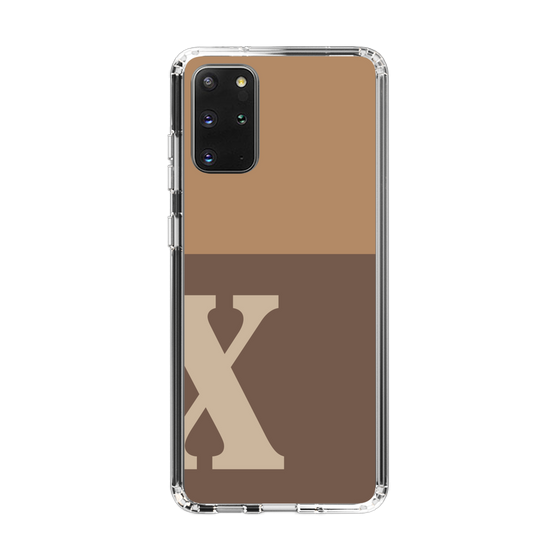 Slim Protection Case［ Original - initial two tone - X brown ］