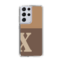 Slim Protection Case［ Original - initial two tone - X brown ］