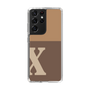 Slim Protection Case［ Original - initial two tone - X brown ］