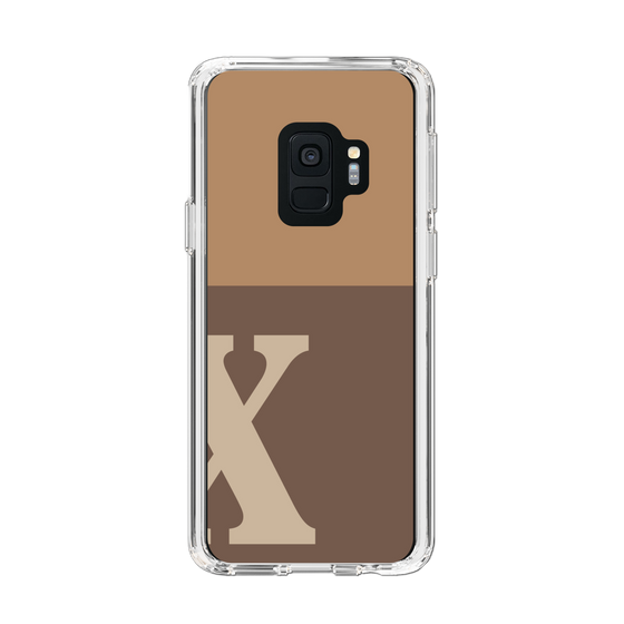 Slim Protection Case［ Original - initial two tone - X brown ］