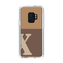 Slim Protection Case［ Original - initial two tone - X brown ］