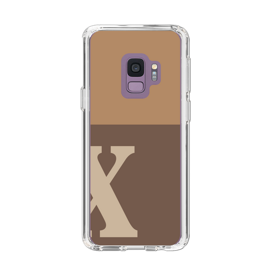 Slim Protection Case［ Original - initial two tone - X brown ］
