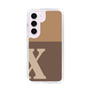 Slim Protection Case［ Original - initial two tone - X brown ］