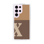 Slim Protection Case［ Original - initial two tone - X brown ］