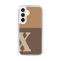 Slim Protection Case［ Original - initial two tone - X brown ］