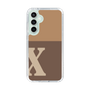 Slim Protection Case［ Original - initial two tone - X brown ］