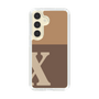Slim Protection Case［ Original - initial two tone - X brown ］