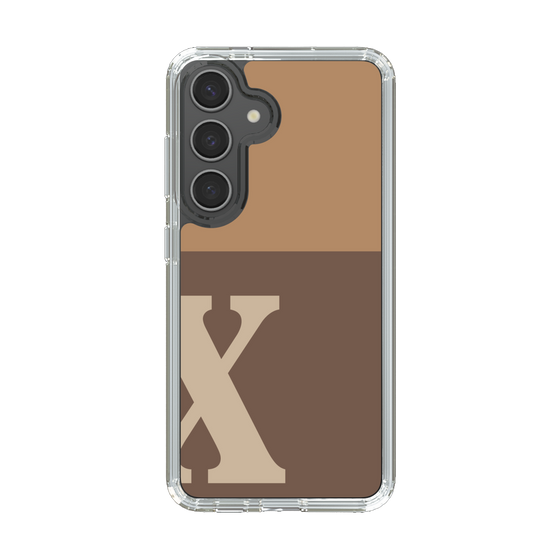 Slim Protection Case［ Original - initial two tone - X brown ］